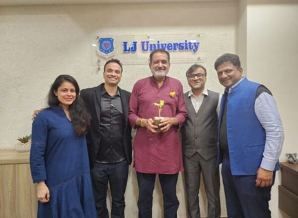 ‘India: A Startup Nation’ Event Featuring TV Mohandas Pai Held by LJ University’s Antrapreneur, the Business Incubator