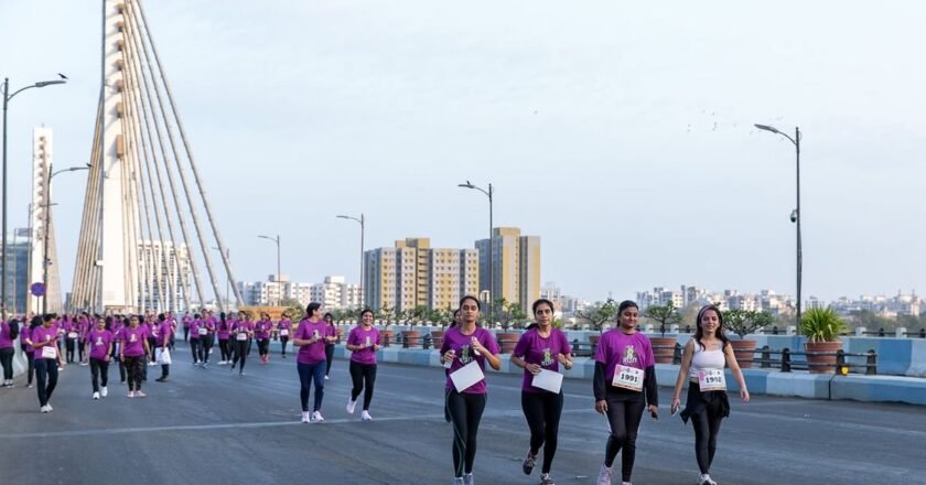 7th edition of Nimaaya Gr8 Run 2024: Surat women participate in run for health, traffic awareness and women’s safety