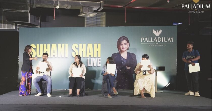 Suhani Shah Mesmerizes Audience with Unforgettable Live Performance at Palladium Ahmedabad