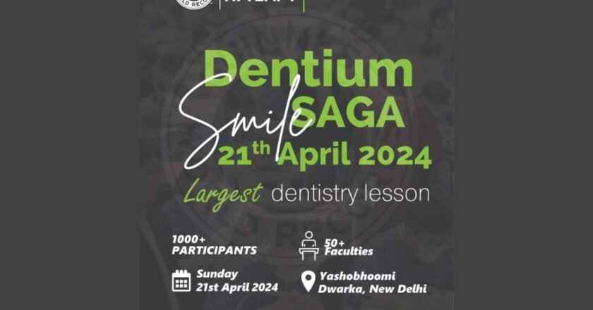 Dentium to host the World’s Largest Dental Seminar in Delhi  on 21st April 2024