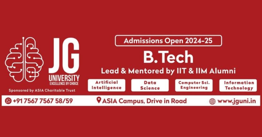 JG University Launches Cutting-Edge B. Tech Programmes in Emerging Technologies